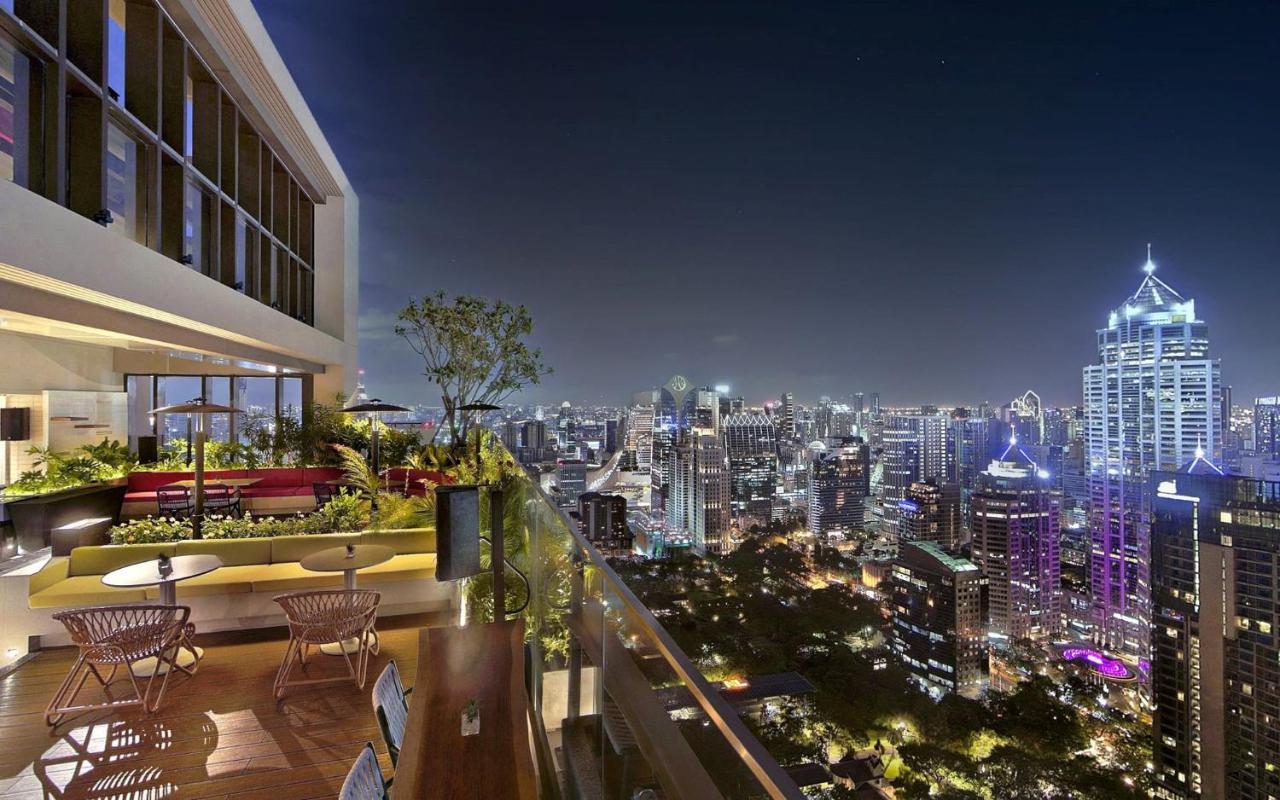 Kimpton Maa-Lai Bangkok By Ihg Hotel Eksteriør billede View from the rooftop