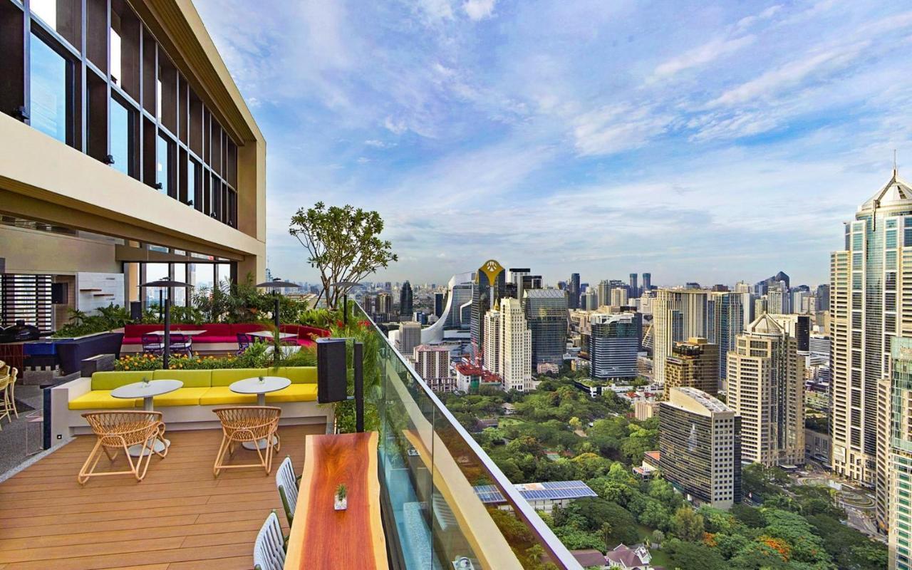 Kimpton Maa-Lai Bangkok By Ihg Hotel Eksteriør billede View from the rooftop
